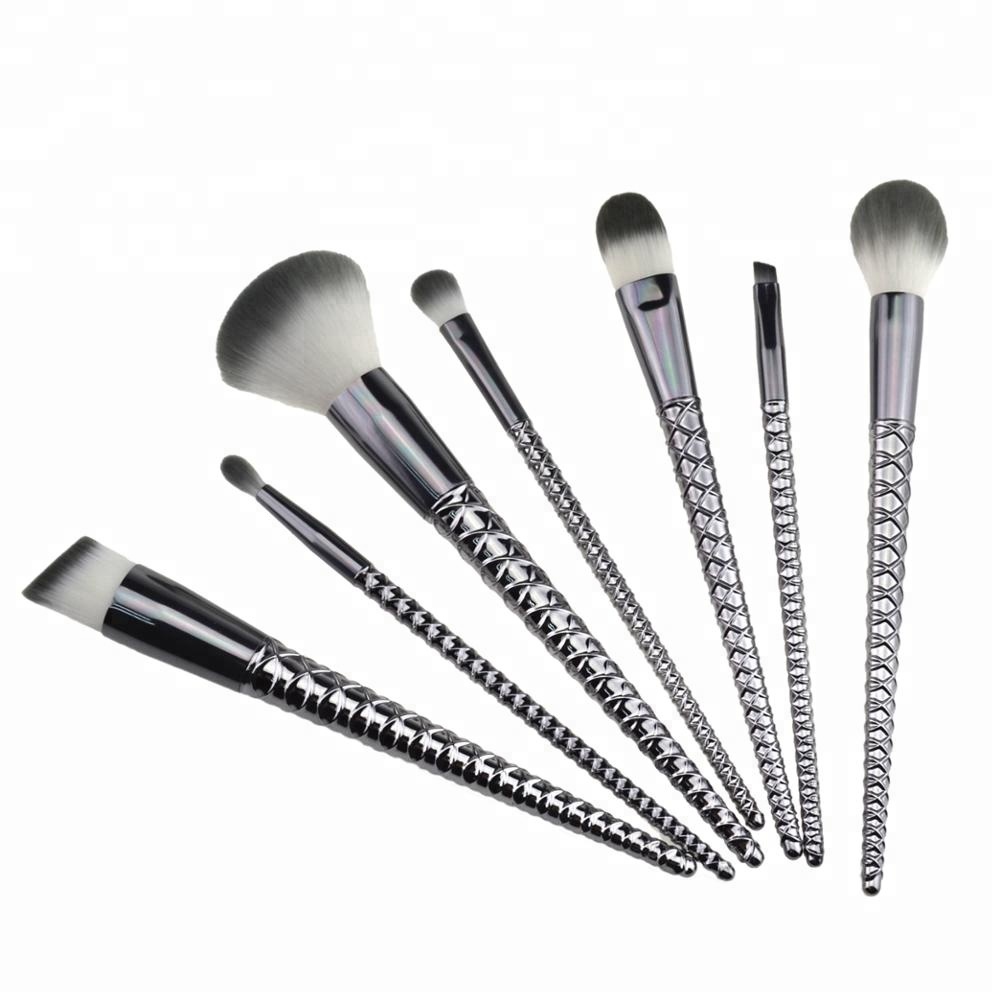 Personalised Maquiagem Maquillaje Wholesale Custom 7pcs Private Label Your Own Brand Professional Cosmetic Makeup Brush Set