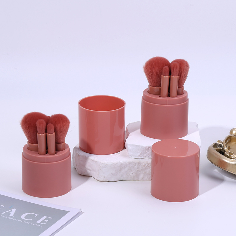 Hadiyah Beauty 5pcs/set Portable Mini Makeup Brush Set Cosmetics Tool Beauty Travel Face Makeup Brush Set