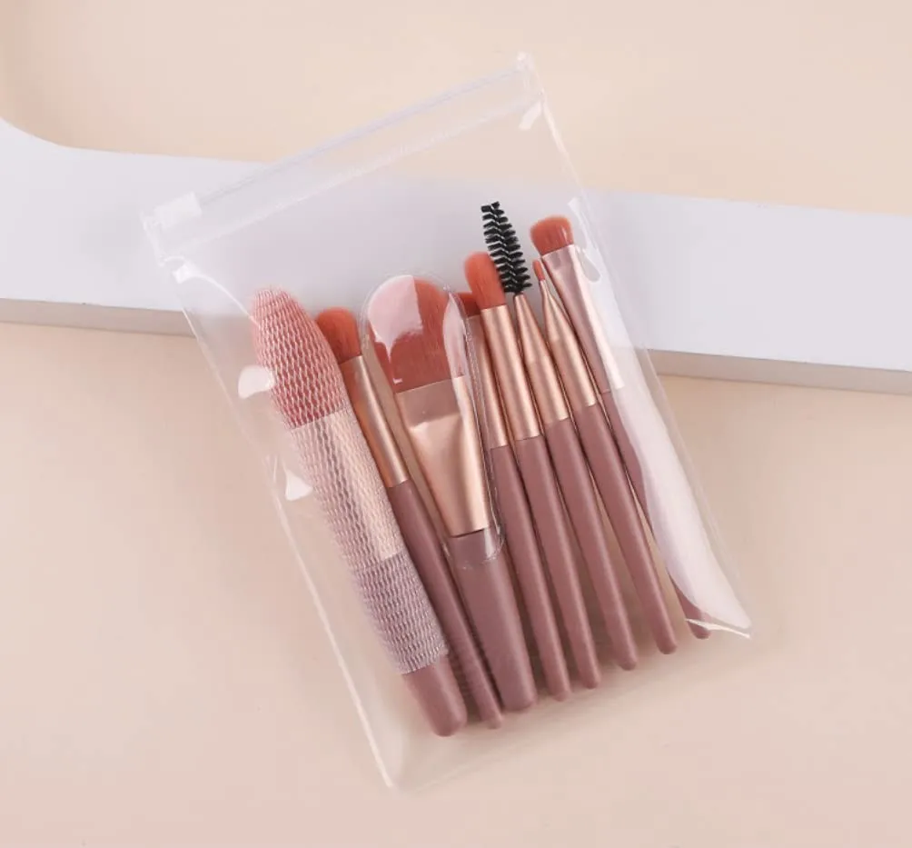 8PCS Professional Makeup Brushes Premium Synthetic Foundation Powder Concealers Eye Shadow Makeup Brush Set