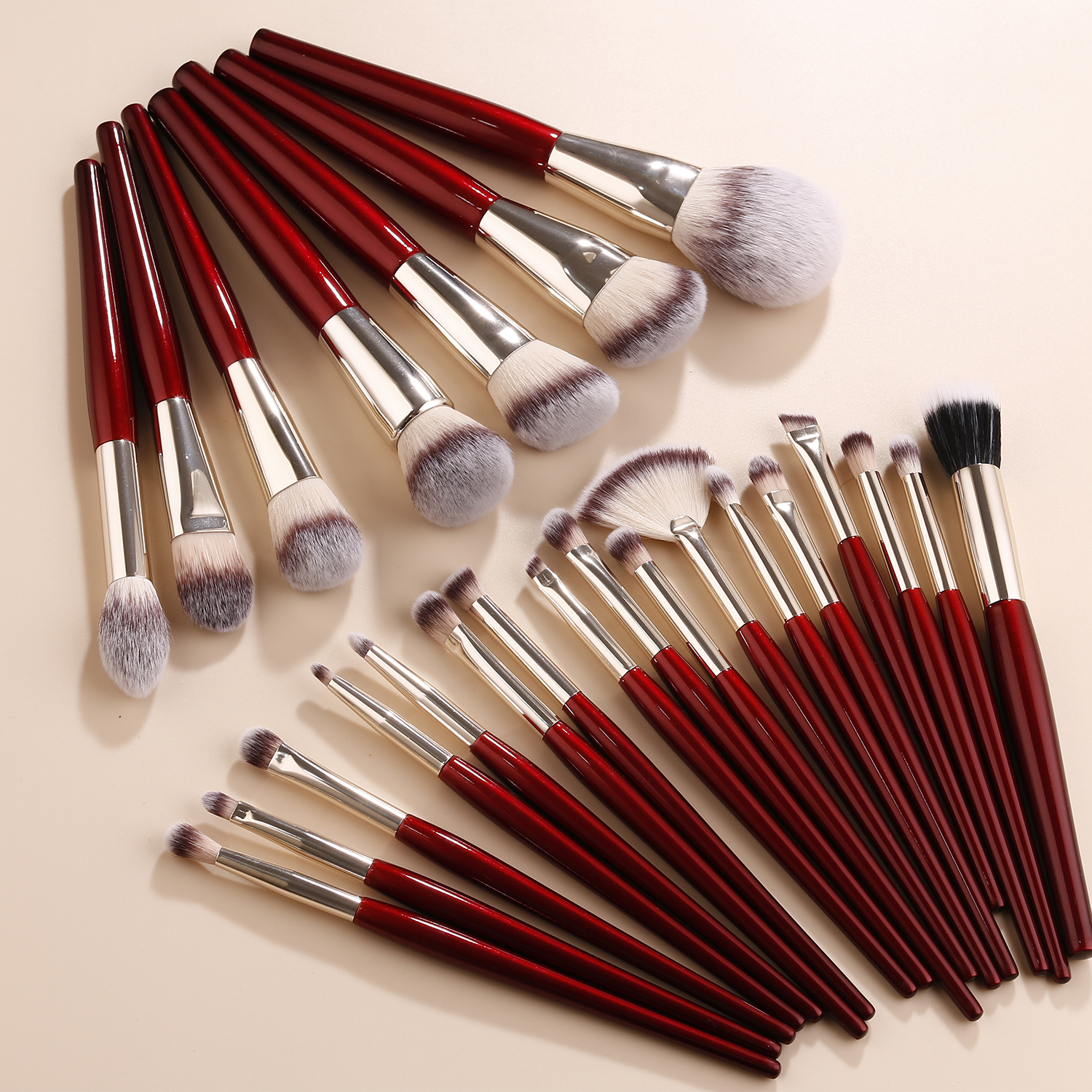 Wholesale Foundation Brush Set Makeup Set Cosmetic Contour Brush for Natural Makeup Tool