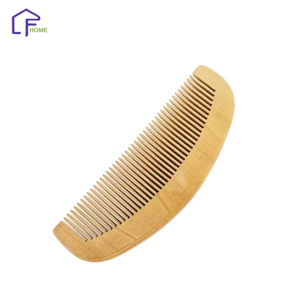 Natural Bristle Anti Static Massage Wooden Hair Brush Detail 6