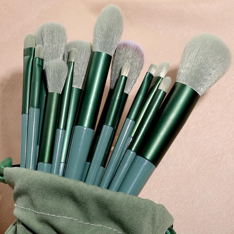 Makeup Brush Women Soft Synthetic Hair Beauty Tools 8pcs Pink Cosmetic Kit Makeup Brushes Sets