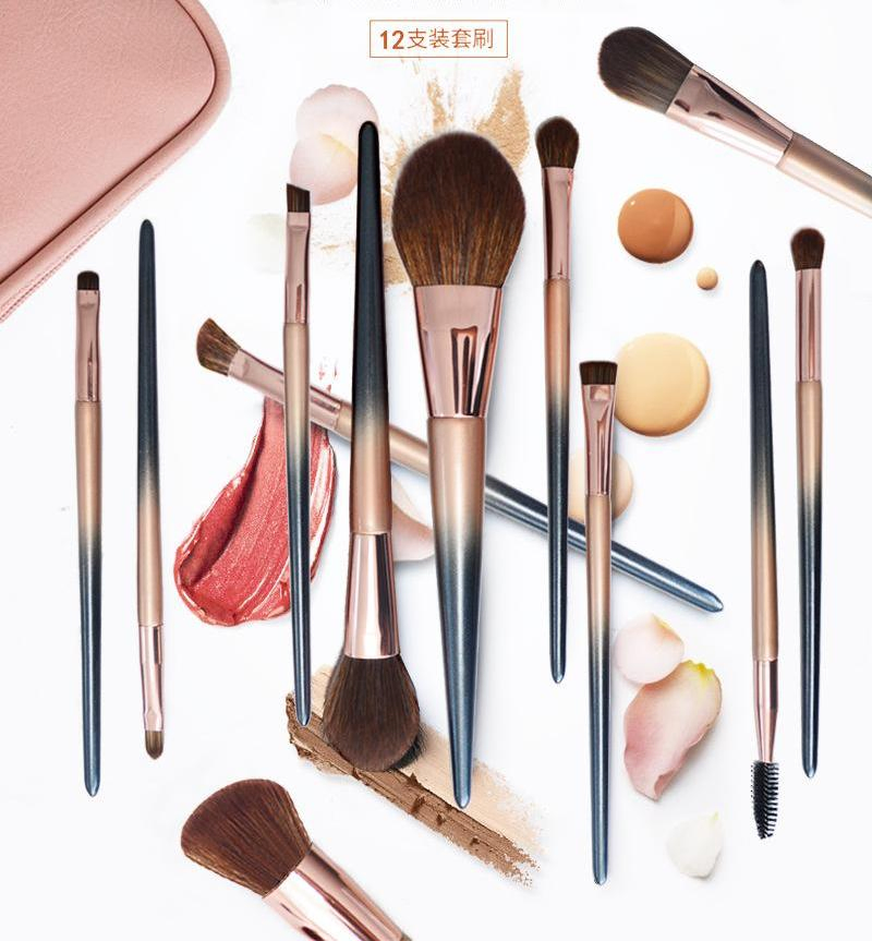 Premium Make up Cosmetic Brush Makeup Brush Set for Foundation Blending Blush Concealer Eye Shadow Cruelty-Free Synthetic Fiber Bristles Brushes