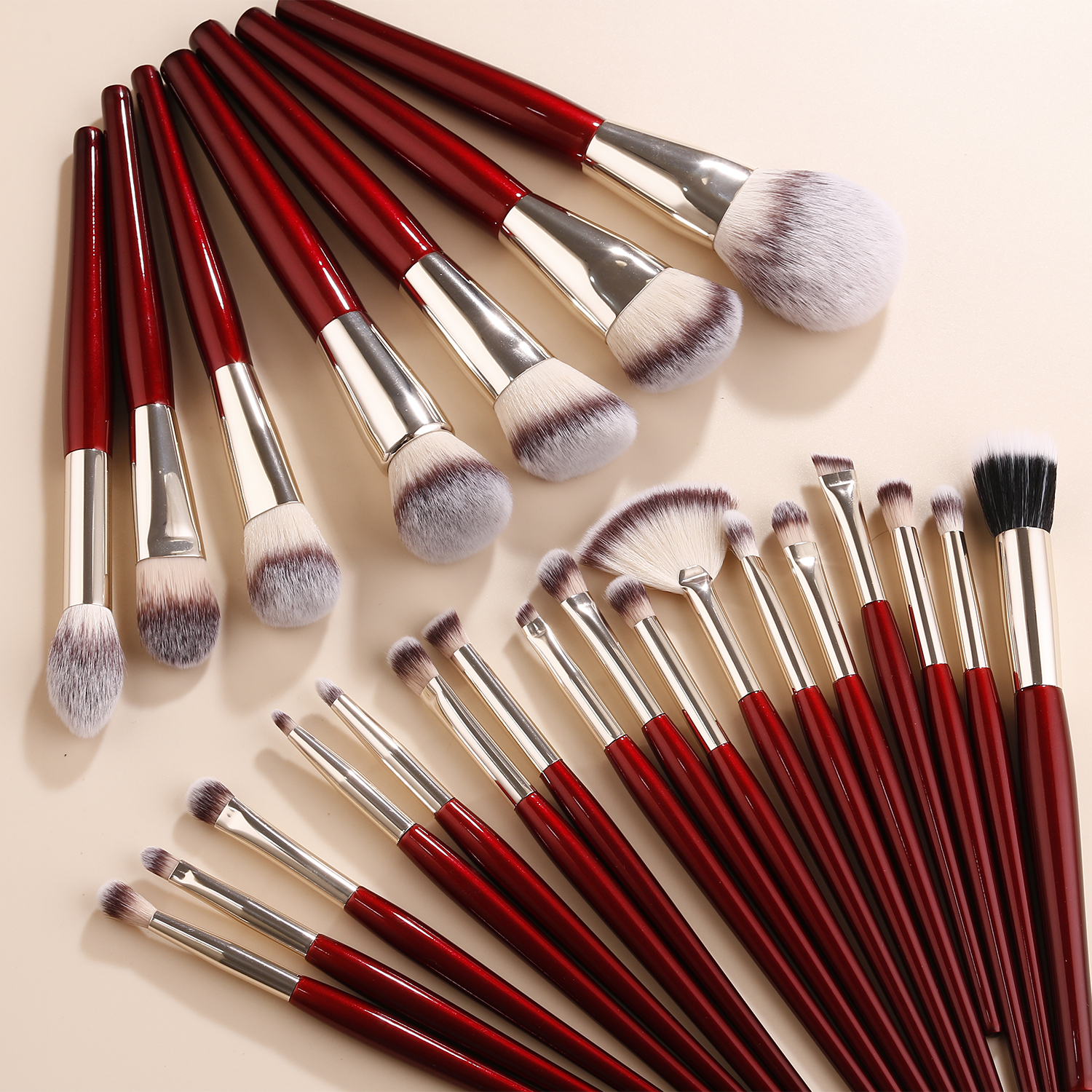 Wholesale Foundation Brush Set Makeup Set Cosmetic Contour Brush for Natural Makeup Tool