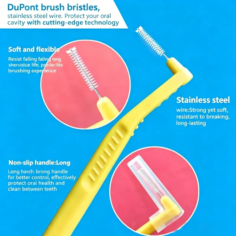 3D Contour Toothbrush for Effective Plaque Removal Daily