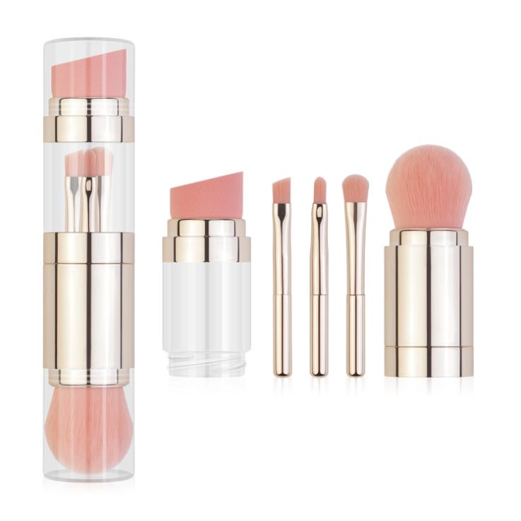 Premium Foundation Blending Blush Concealer Eye Cosmetic Makeup Brush Set