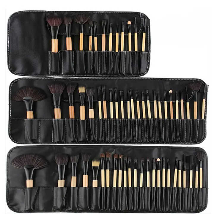 24PCS Makeup Brush Set Professional Makeup Brushes Sets With Bag Pinceaux De Maquillage Brochas De Maquillaje