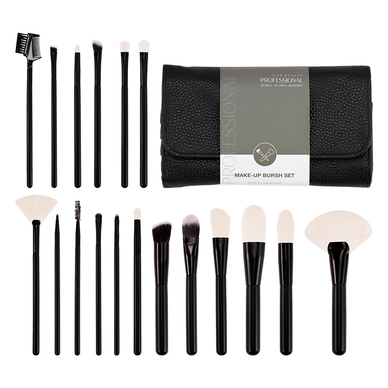 18 Pcs Professional Makeup Brush Set Foundation Powder Blush Eyeshadow Face Brushes Custom Logo Available
