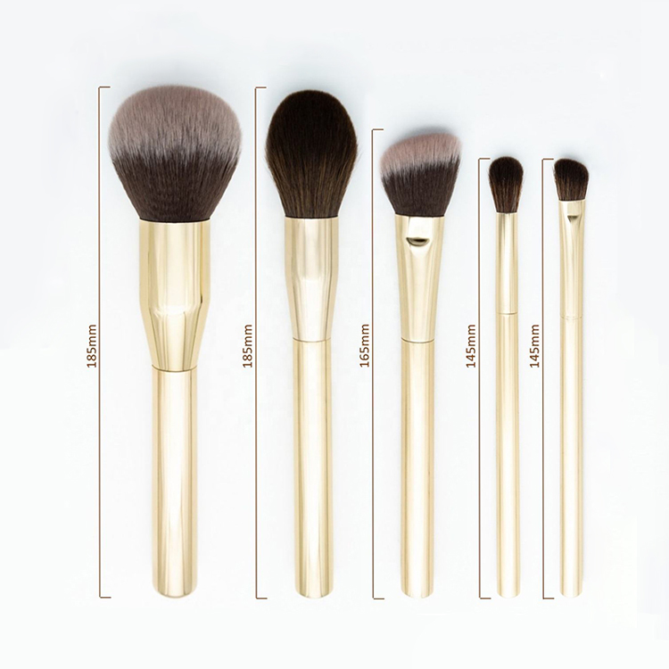 2025 Luxury High Quality Synthetic Makeup Brush Set 8pcs Face Foundation Use Brushes with Storage Box New Complete Gift Set