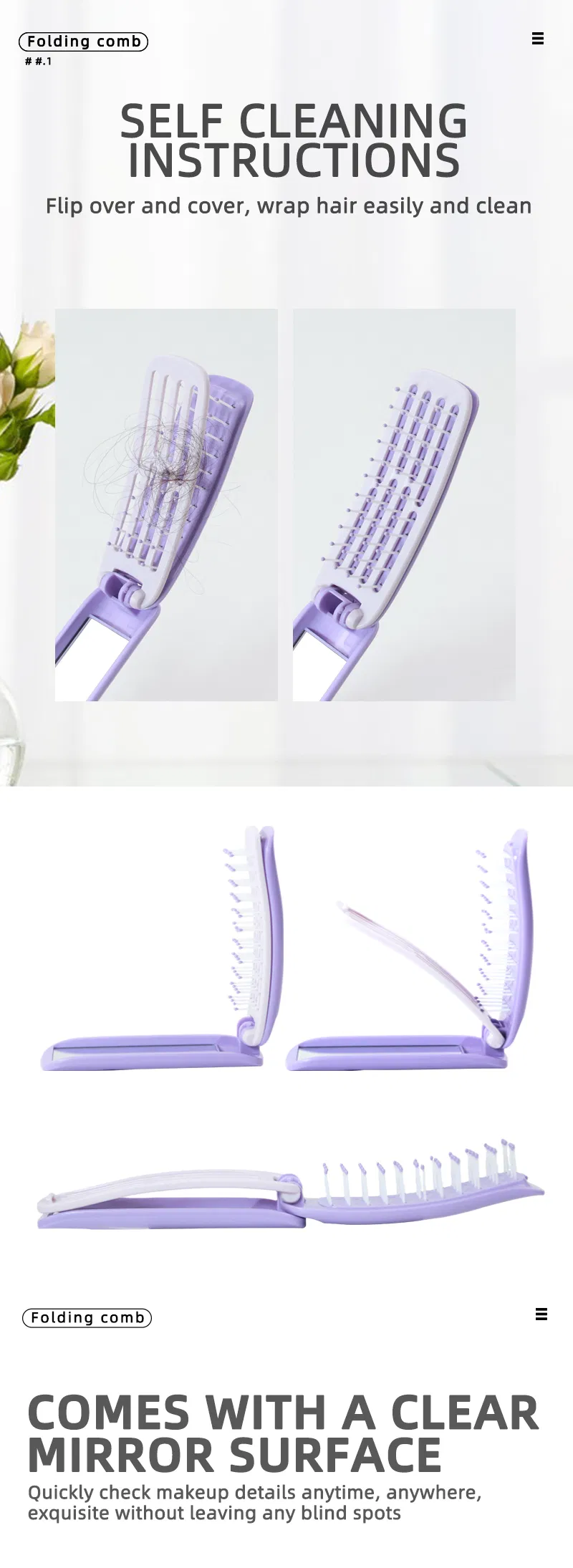 Portable Detangle Brush