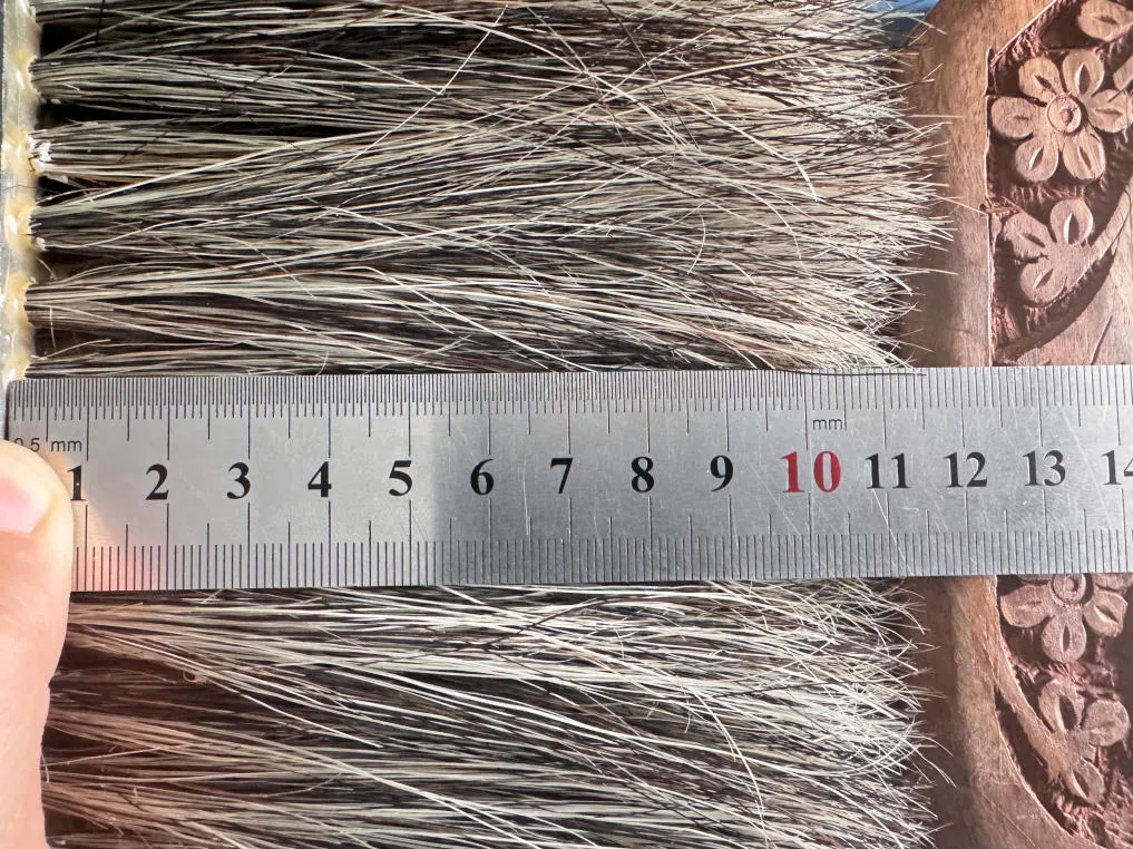 PVC Material Car Wash Brush Natural Soft Hog's Hair Bristle Hair Brush