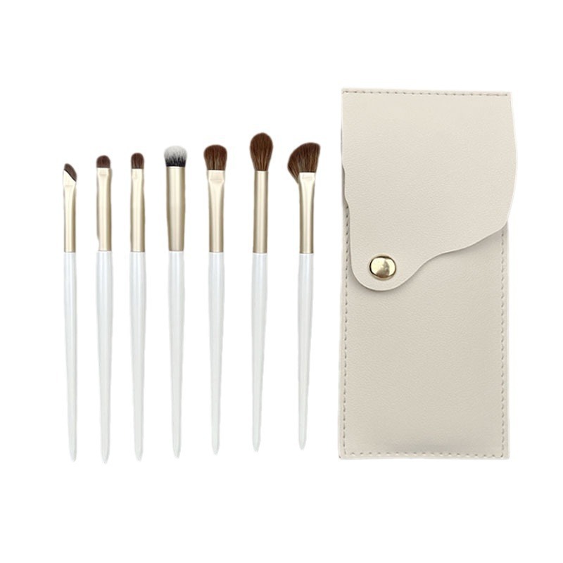 Complete Set of Makeup Tools Portable Makeup Brush 7-piece Kit Practical Blush/Highlight/Loose Powder/Foundation/Concealer Brush