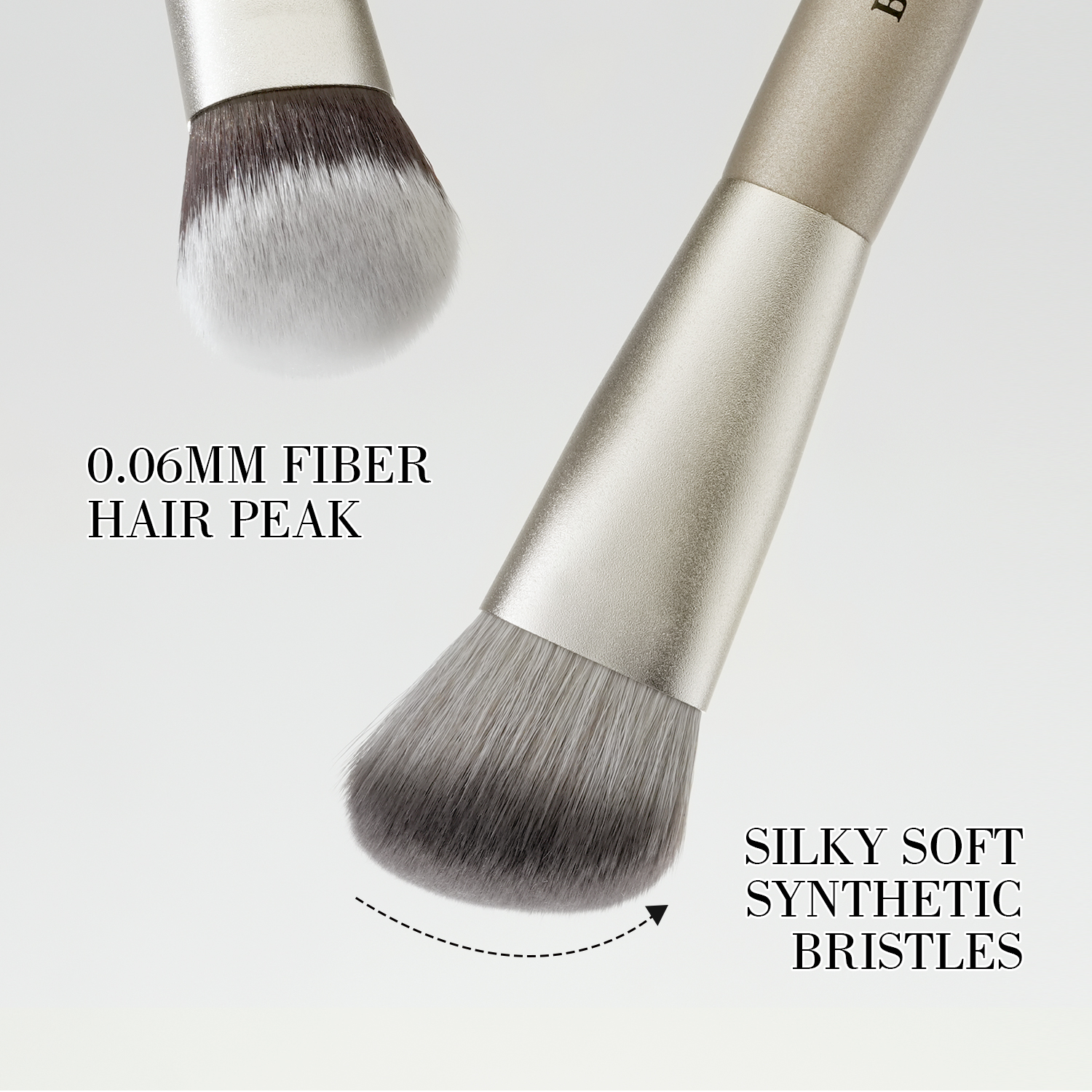 New Arrivals Private logo 16pcs Premium Makeup Tools champagne Color Vegan Makeup Brush Sets