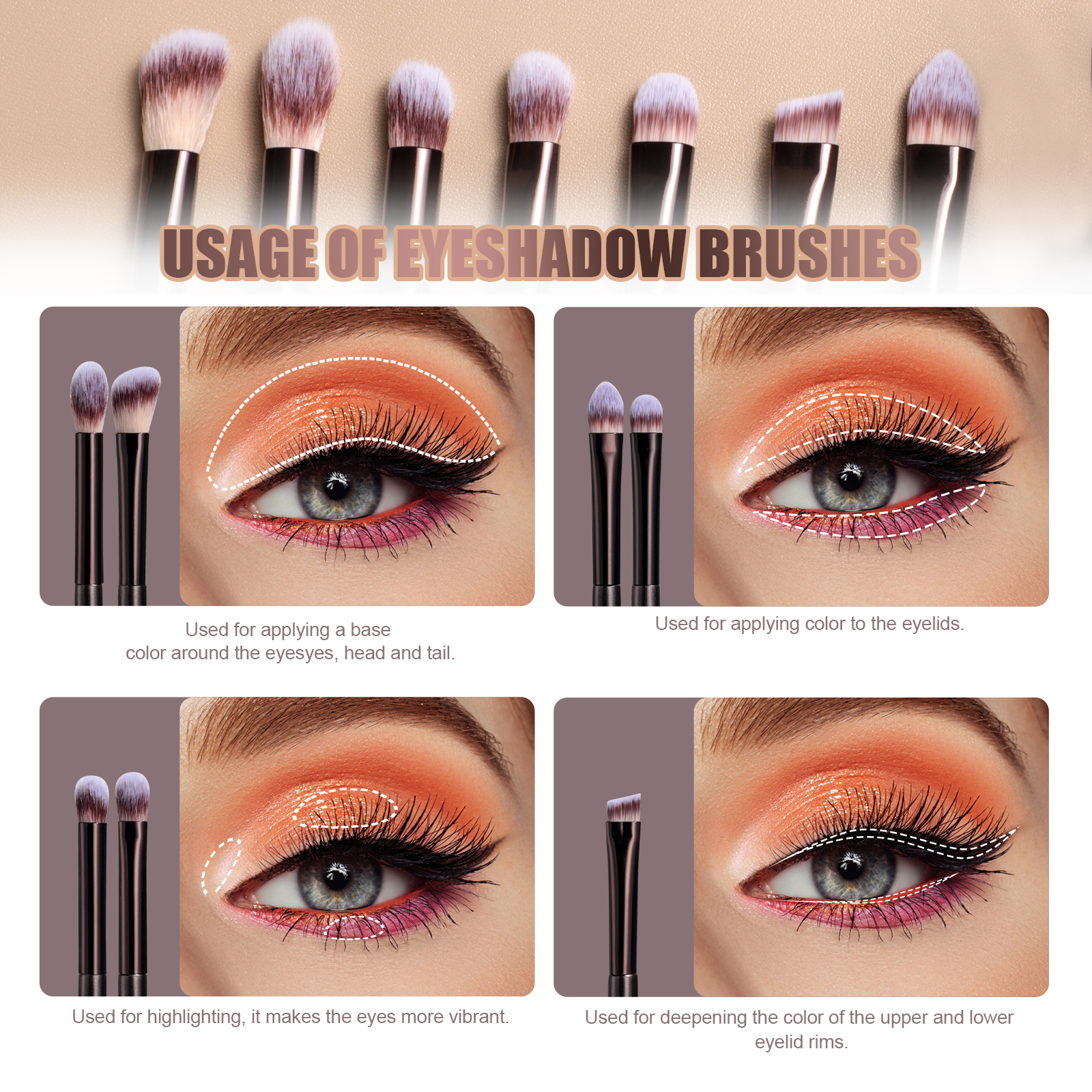 Professional Double Ended Makeup Brush Set Custom Logo Vegan Multi Functional Cosmetic Tools Foundation Powder Brushes Wholesale