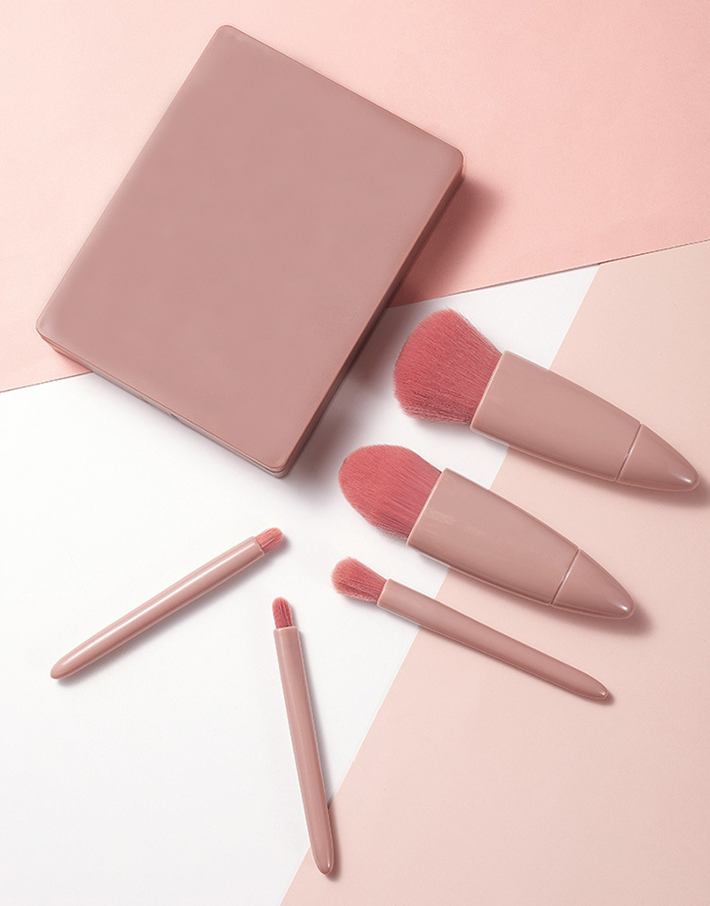 5Pcs Makeup Brushes Tool Set Cosmetic Powder Eye Shadow Foundation Blush Blending Soft Fluffy Make up Brush