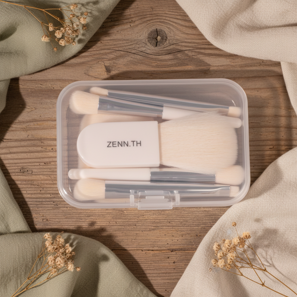 Professional Travel Makeup Brush Set Private Customization Foundation Concealer Brushes Compact Portable Convient Brush Makeup