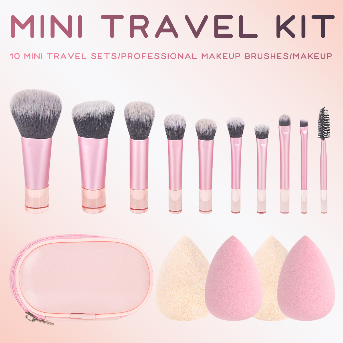 Mini Makeup Brush Detailed View 1