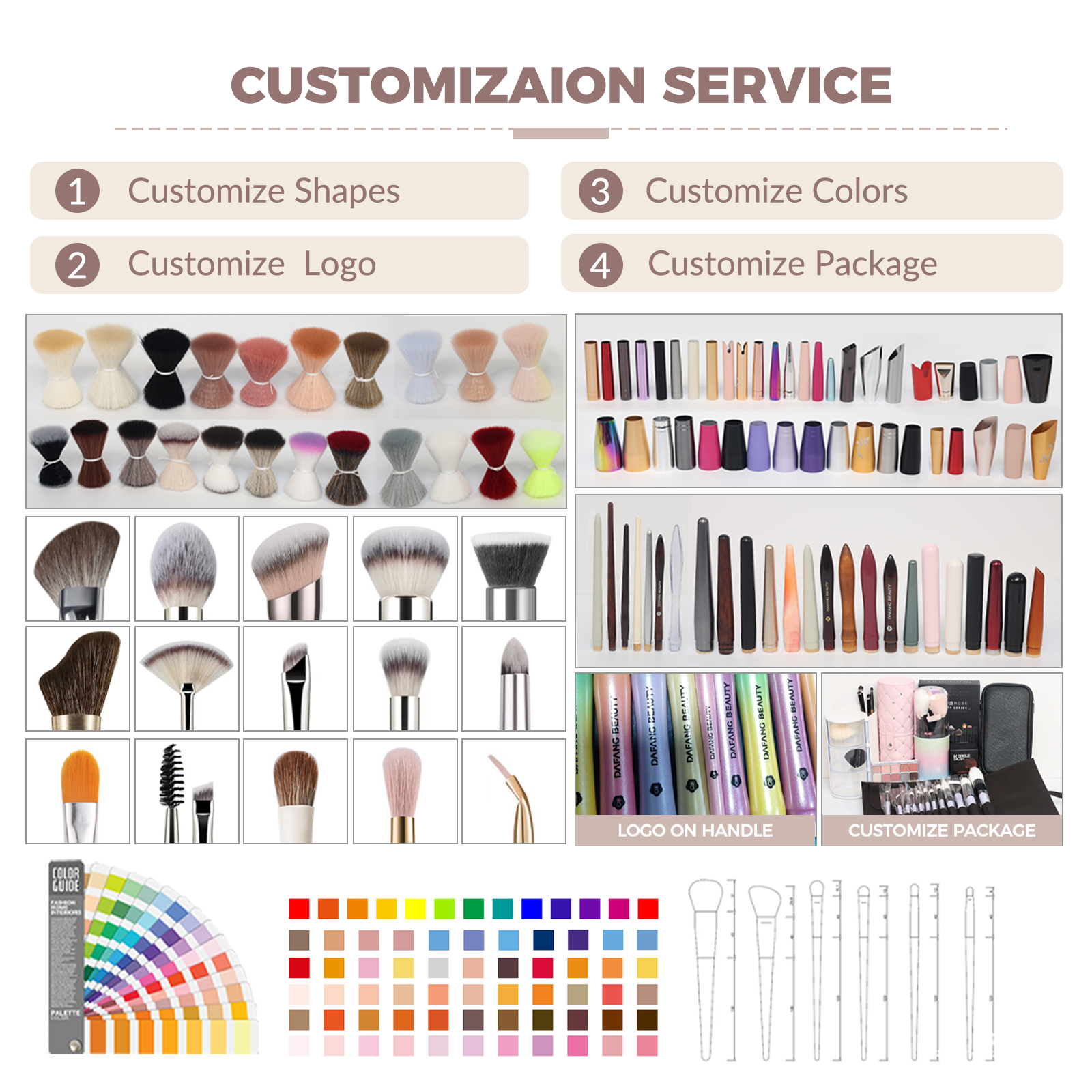 Custom Logo Printing on Brushes