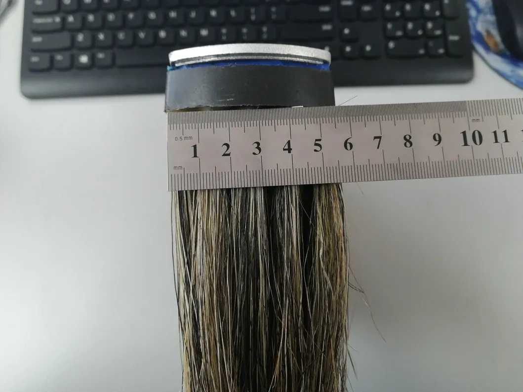 PVC Material Car Wash Brush Natural Soft Hog's Hair Bristle Hair Brush