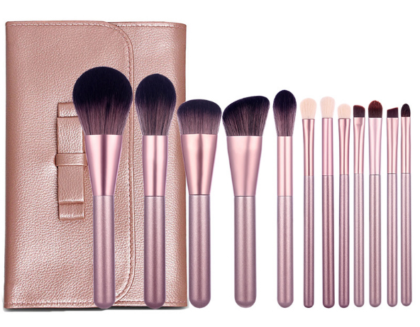 12PCS Facial Wholesale Private Label Make up Brush Set