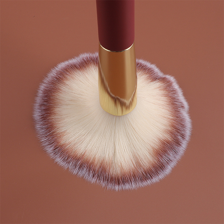 High-End 16-Piece Makeup Brush Set Soft Full Fan Brushes for Foundation Blush Highlight Eye Shadow Customizable by Factory