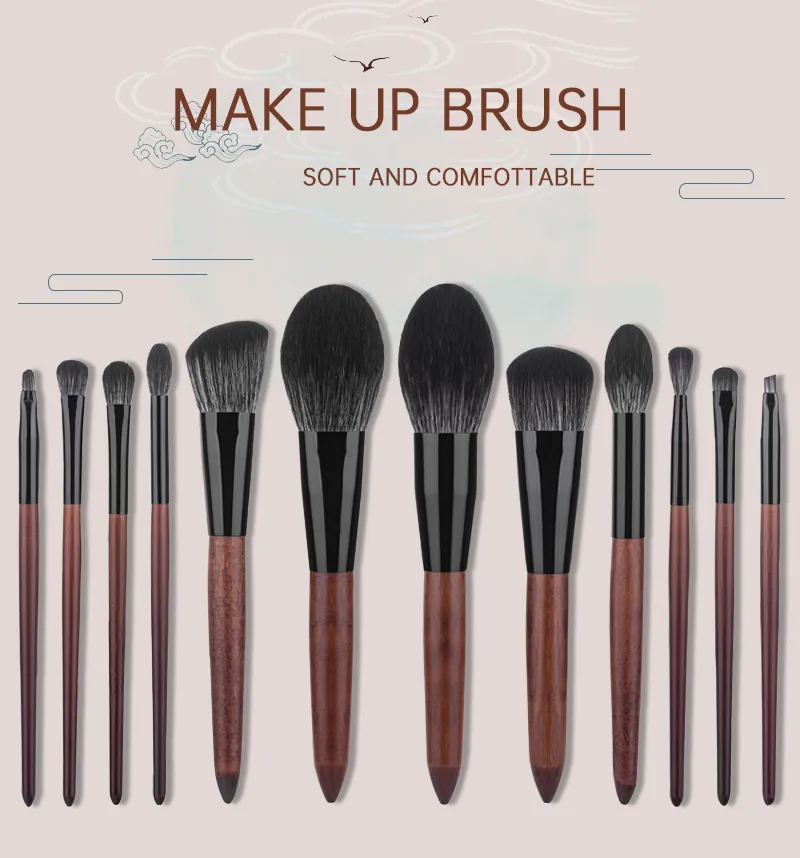 Wholesale Makeup Brush Vintage Makeup Brush Set