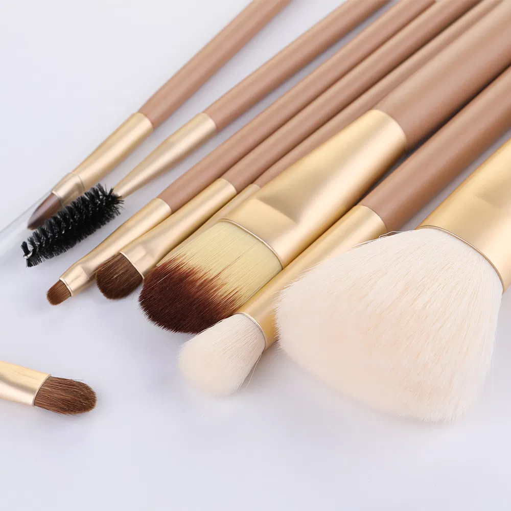 9PC New Best Selling Amazon Brushes Makeup Natural Hair High Quality Custom Own Brand Make up Brushes Set