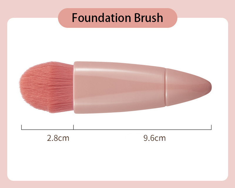 5Pcs Makeup Brushes Tool Set Cosmetic Powder Eye Shadow Foundation Blush Blending Soft Fluffy Make up Brush