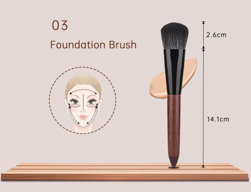 Soft Bristle Detail Brush