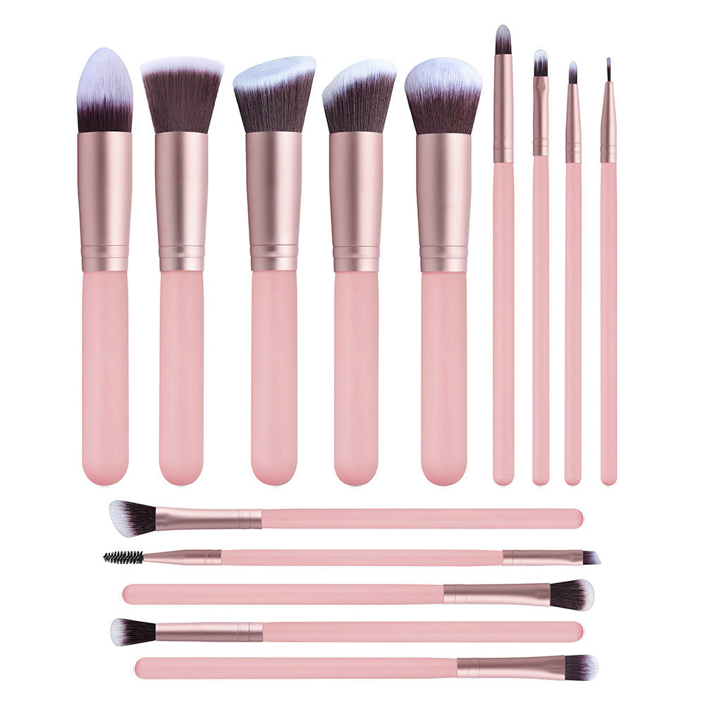 High Quality Custom 14pcs New Arrival Makeup Brush Set