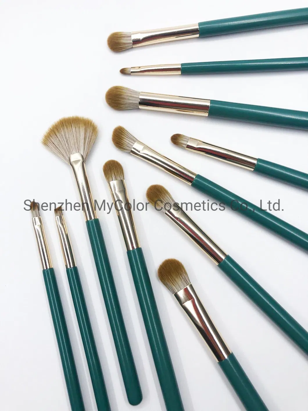 Luxury Makeup Bag Private Logo Kabuki Powder Eyeshadow Blush Makeup Brush Sets