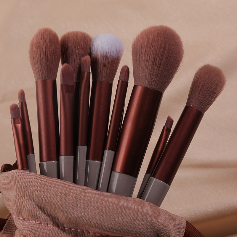 Wholesale Makeup Brush Set 10pcs Eye Foundation Private Label Cosmetic Makeup &amp; Tools