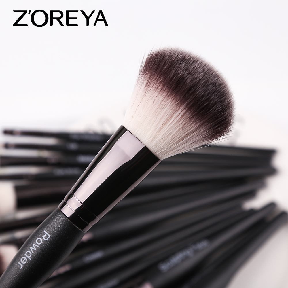 trending product eco friendly wood makeup brushes set brochas de maquillaje