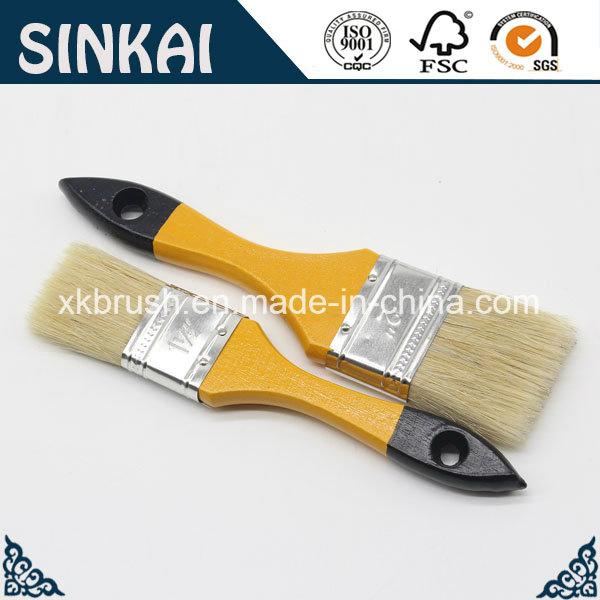 Natural Pig Hair Brush with Wooden Paintbrush