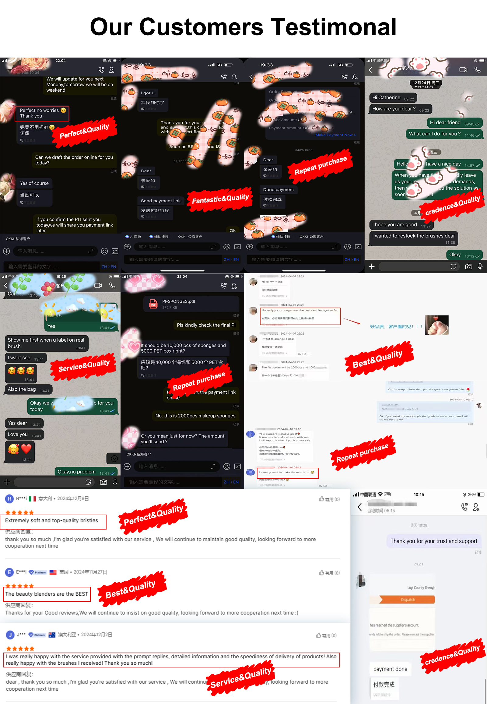 Customer Feedback and Reviews