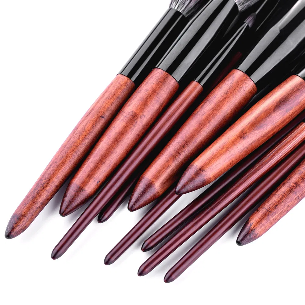 Wholesale Makeup Brush Vintage Makeup Brush Set for Contour Foundation Lipstick Eyeshadow Powder Brush