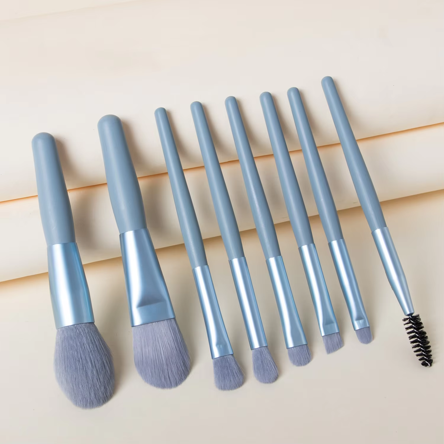 New Product 8 Pcs Travel Cosmetic Make up Brush Kit Private Label High Quality Makeup Set