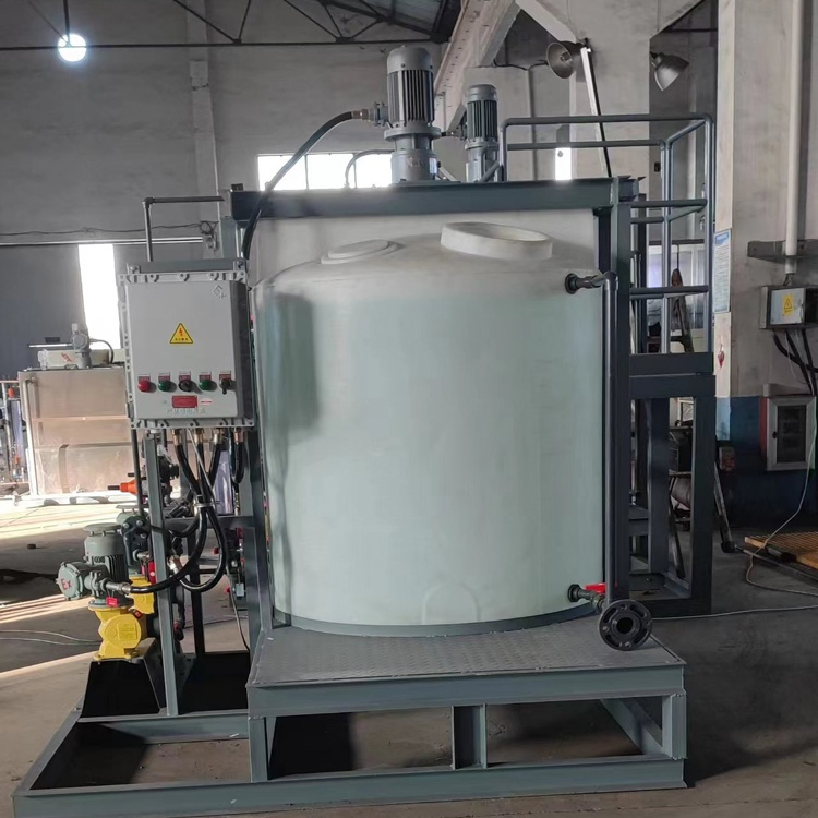 Chemical Feeding System Automatic Operation for Water Purification