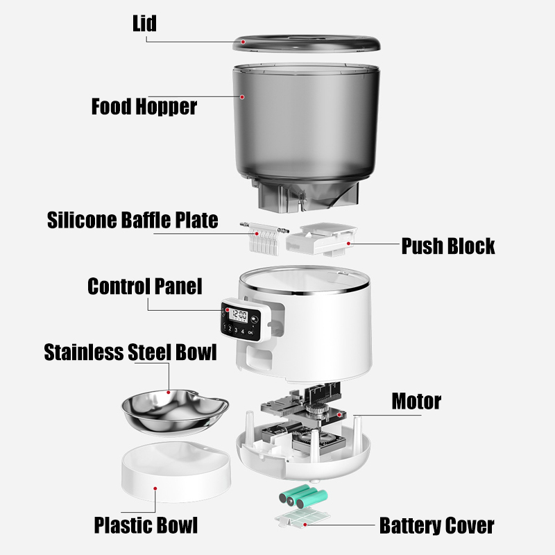 Automatic Pet Feeder Detail 5
