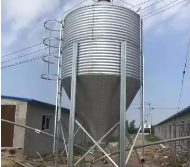 High-Efficiency Automatic Auger Feeding System for Broiler Farms