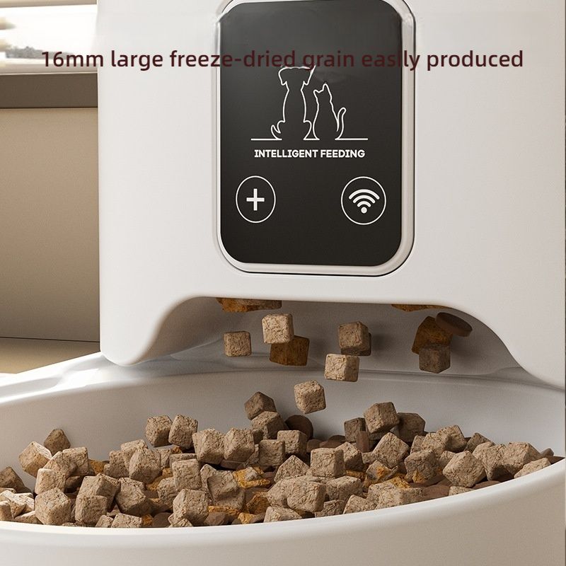 Smart Wifi Automatic Cat Food Feeder Camera Portable Remote Control Pet Feeder Video Remote Control Smart Feeder