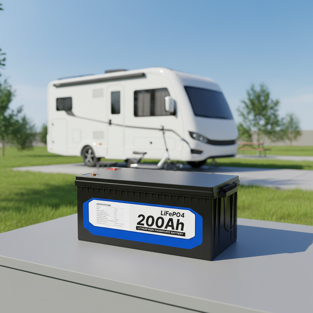 12V 200Ah LiFePO4 Battery Home Energy Storage Battery Backup Power Supply for Emergency Solar System