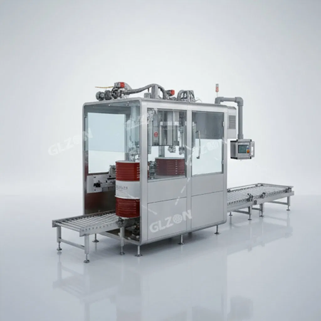 Efficient 208L Semi-Automatic Oil Drum Filling Machine for Industrial Use