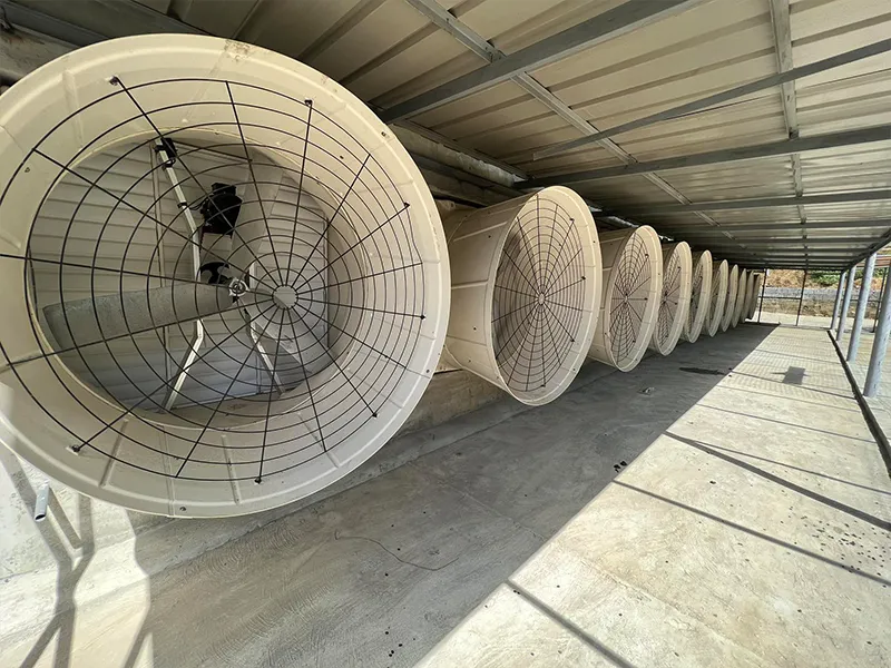 Ventilation System Fan and Air Inlet
