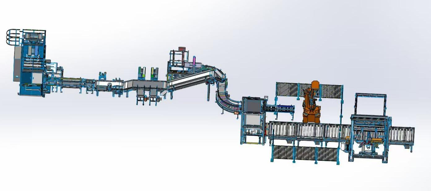 Various Pouch Packing Equipment Efficient Automatic Small Packer Fully Automatic Packing System
