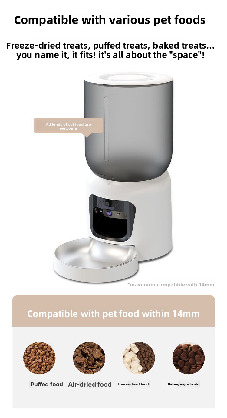 Smart Pet Feeder Dimensions