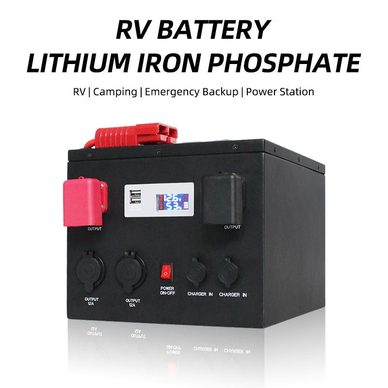 Rechargeable 12V 60Ah Emergency Backup Battery Solar Lifepo4 Storage Battery for Home and Outdoor Emergency