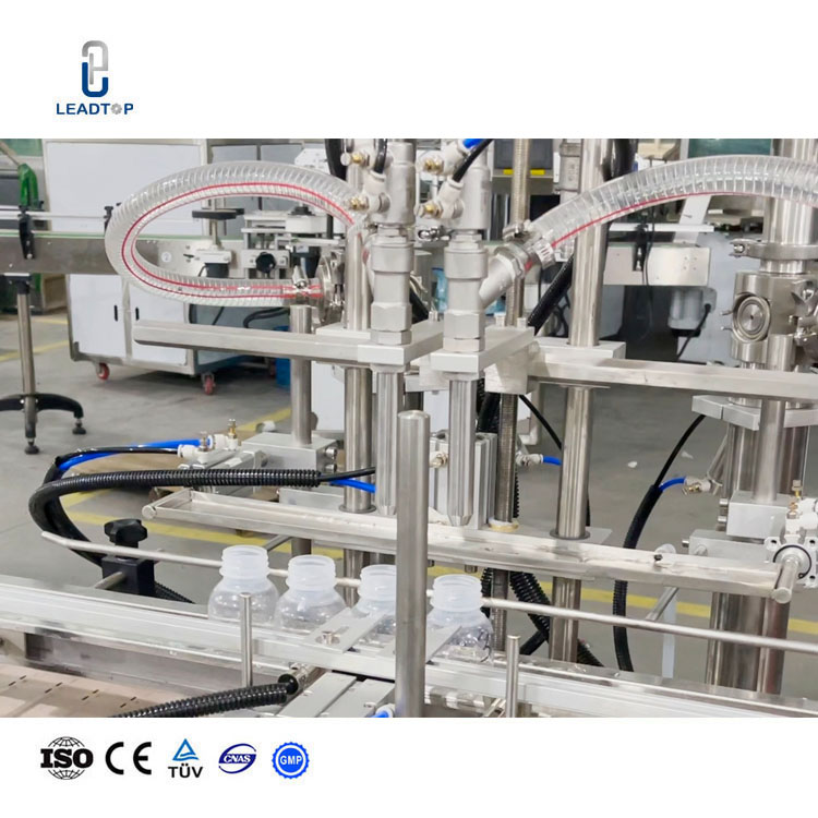 12-Head Automatic Liquid Filling Machine With Magnetic Pump For Water Oil Beverage &amp; Liquor Quantitative Dispensing Machine
