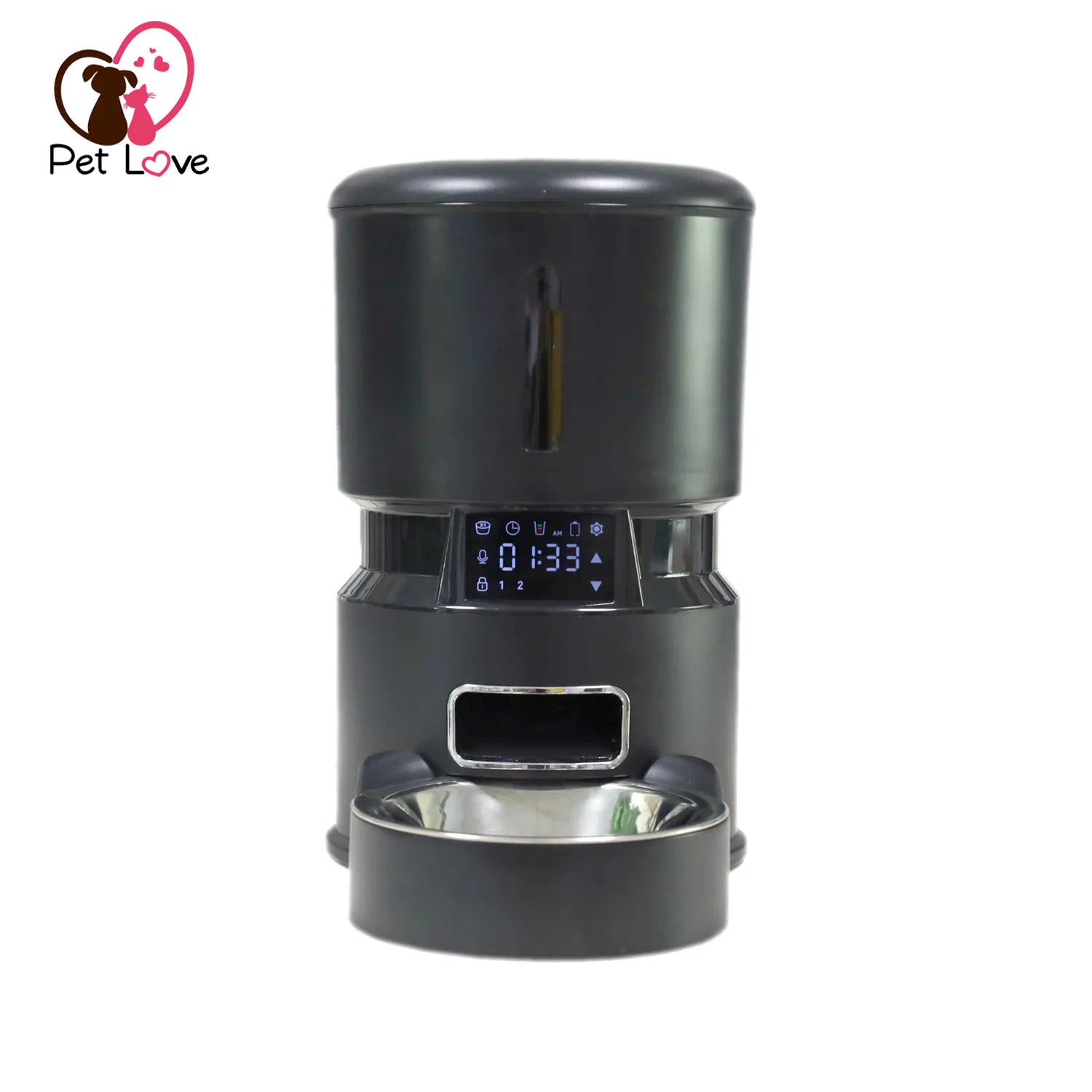 4L Automatic Pet Feeder with Touch Control Panel