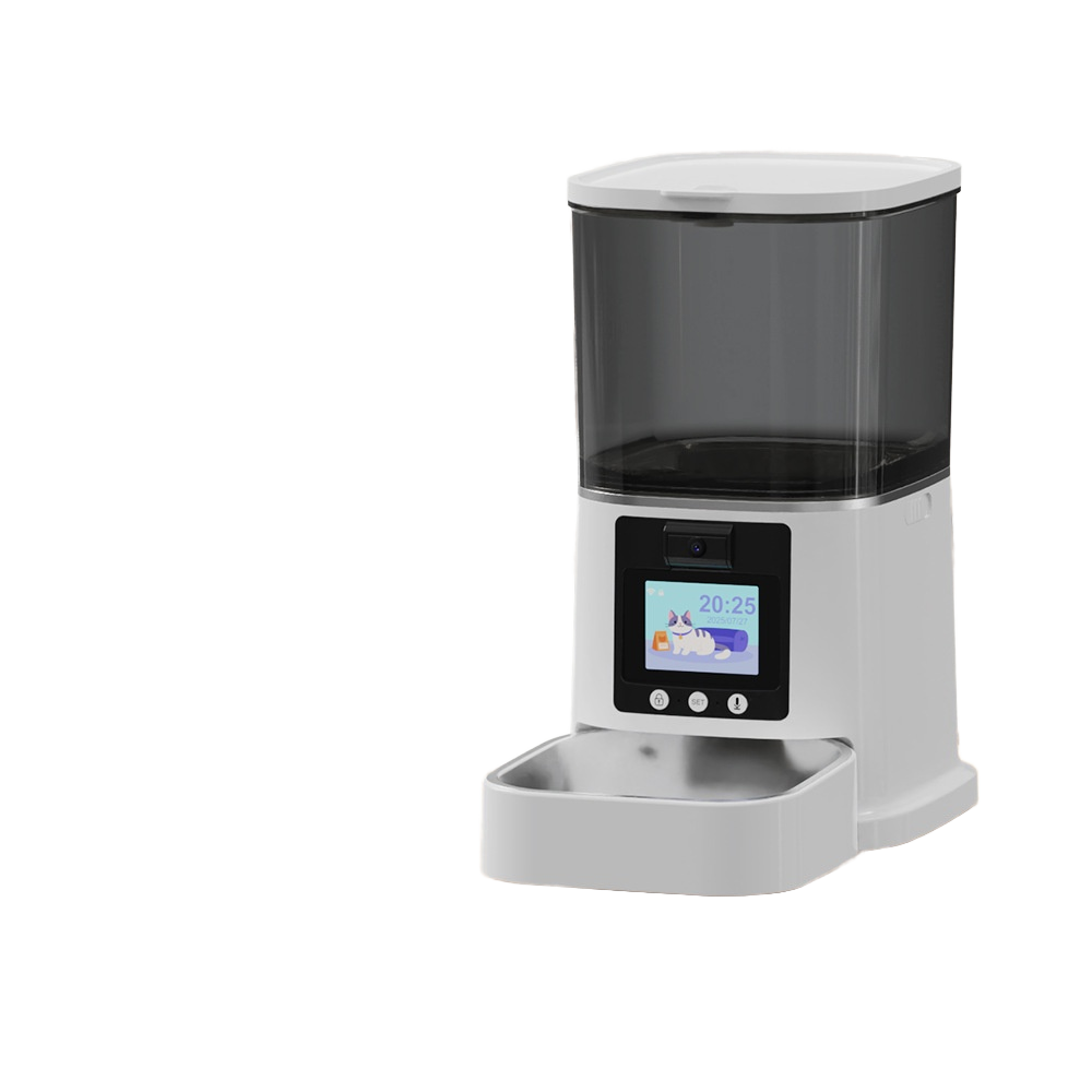 Cat Dog Intelligent Feeder Camera Remote Timing Quantitative Feeding Pet Automatic Feeding Machine